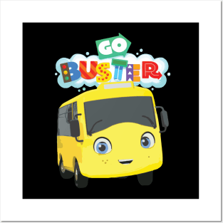 Go Buster  Kids Cartoons baby video Bus Posters and Art